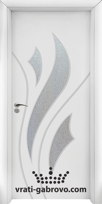 Интериорна HDF врата, модел 033 Бял
